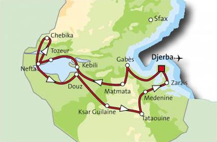 Le Sud Tunisien entre Oasis et Montagne : 3 Jours / 2 Nuits Douz et Tozeur